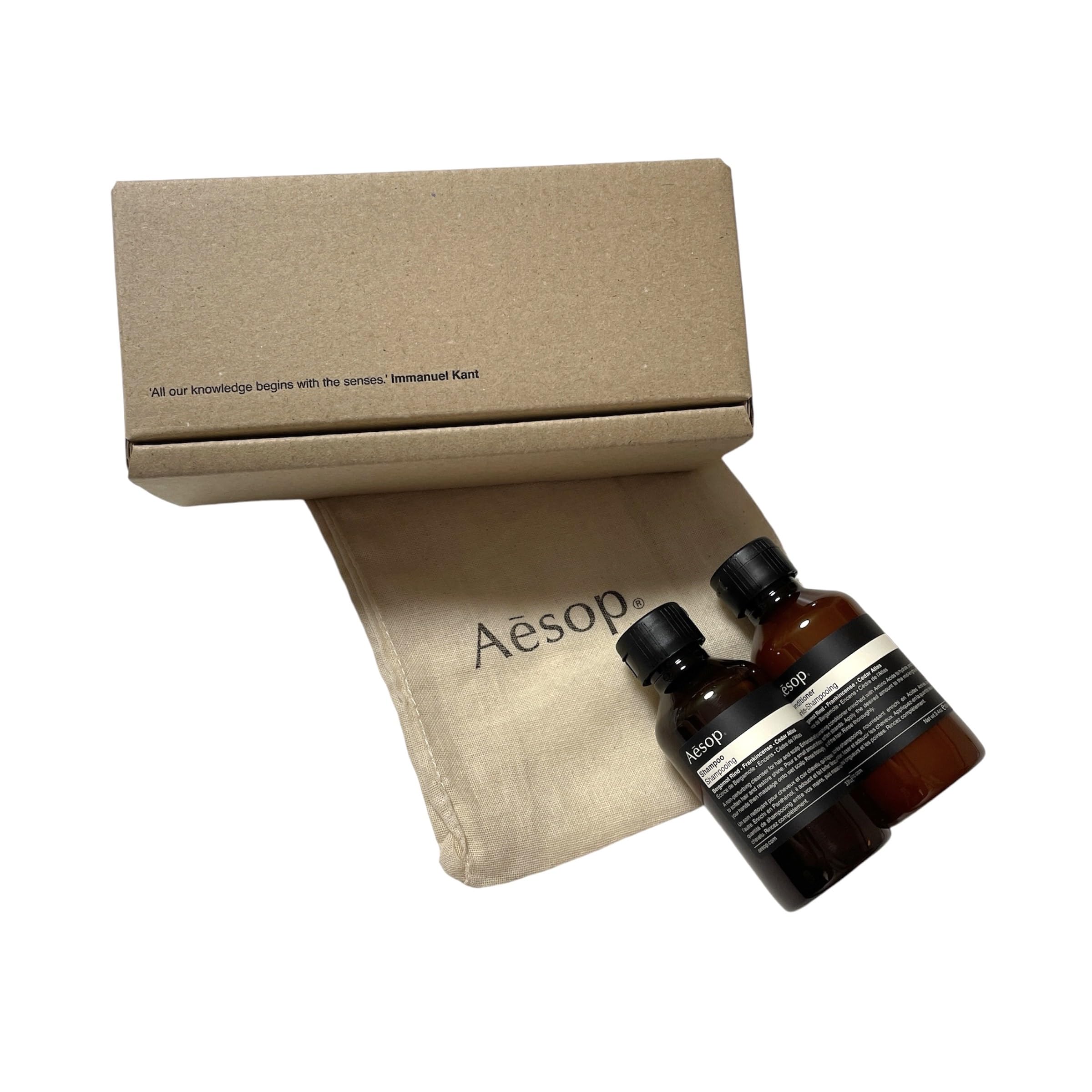 

Подарочный набор Aesop для ухода за волосами, шампунь, кондиционер [упакованный пакет] и