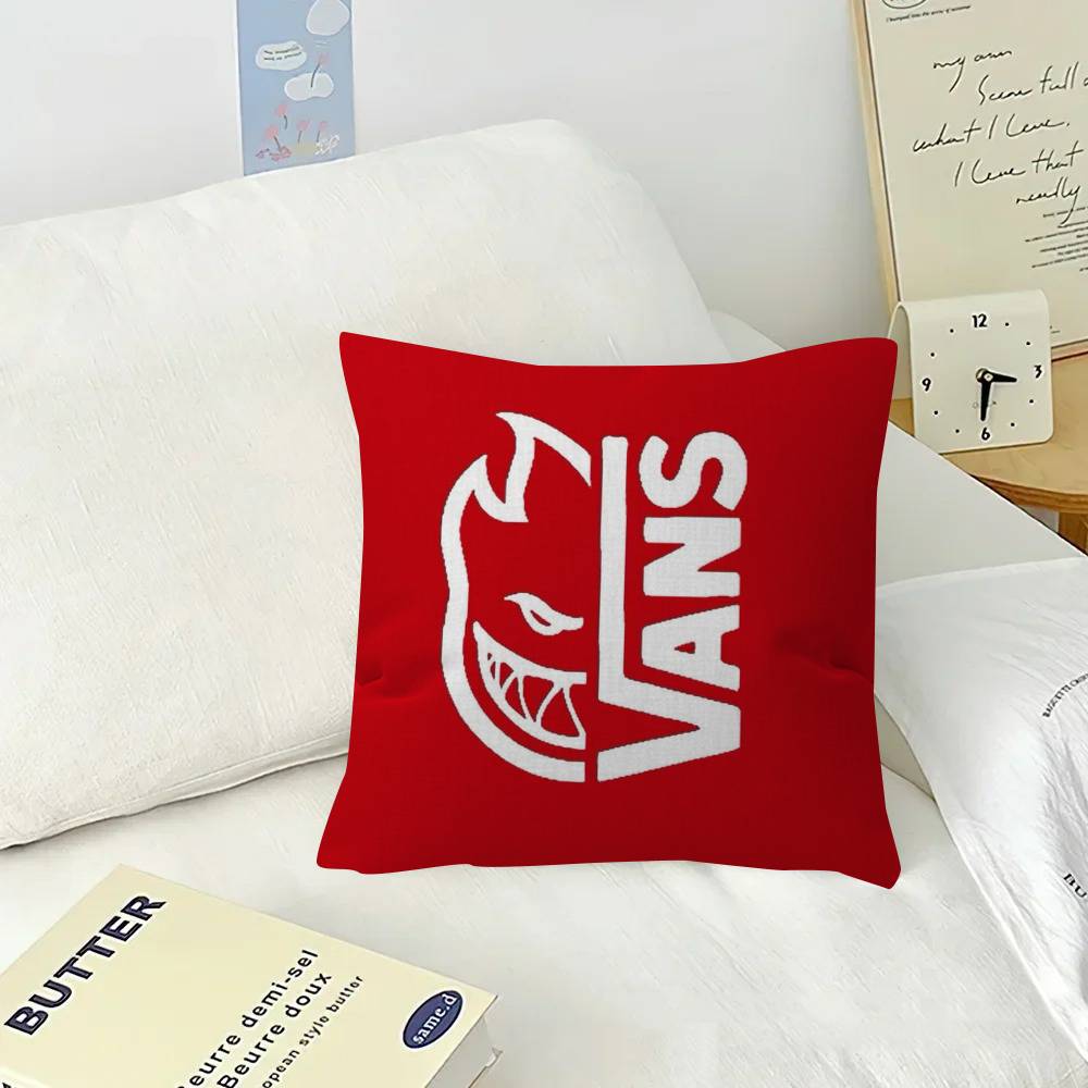 Pillow Anime Pillow Sofa Bed Head Pillow Cover Cushion Cover 45x45 cm Fashion LOGO skateboard S-Spitfire