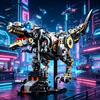 New-Off-The-Shelf Building-Set Premium-Quality Block Superior-Grade Mechanical T-Rex High-Standard Model Self-Assembly First-Class Toy Top-Grade