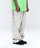 ERER Man Patchwork Carpenter Pants Cream