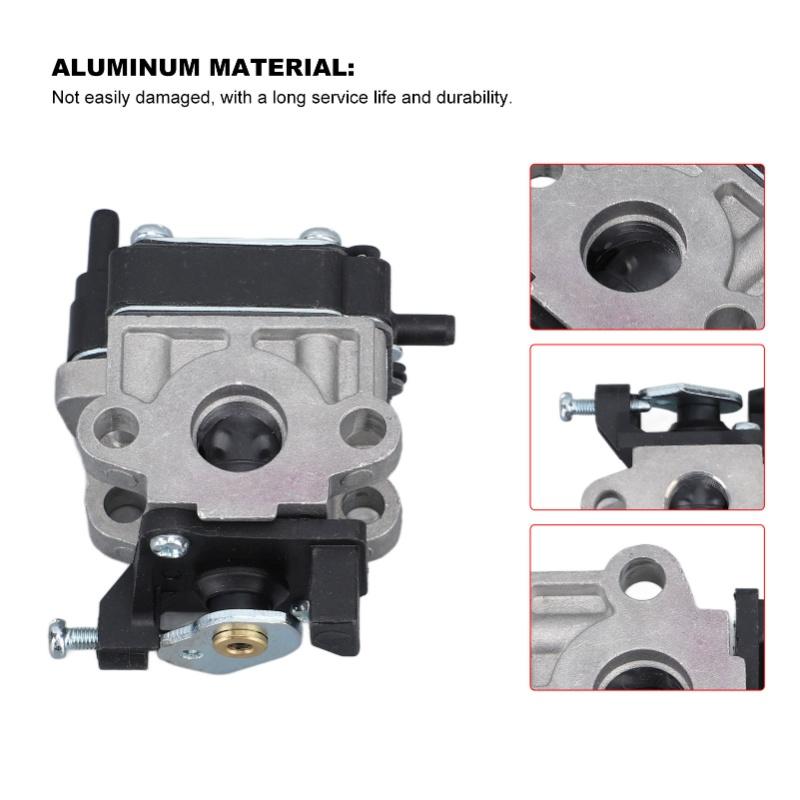 Leaf Blower Carburetor Sparking Plug Air Filter Sponge Primer Bulb Assembly Set For Hitachi RB24EA