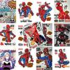 64 Hand-Drawn Spider-Man Graffiti Stickers for DIY Laptop and Phone Decor