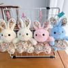 Mini Plush Toy Claw Machine Keychain Charms