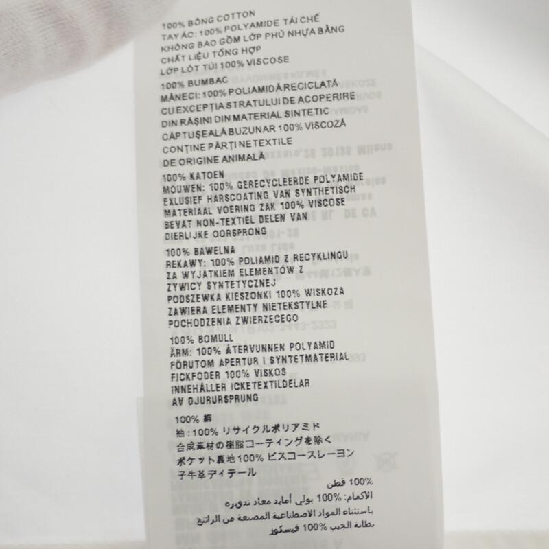 PRADA  P415FS2121YY2 38 Long sleeve shirt white/black cotton Women