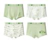 Pure Cotton Teen Boys' Boxer Briefs (Ages 12-18) - Comfortable Underwear for Growing Boys