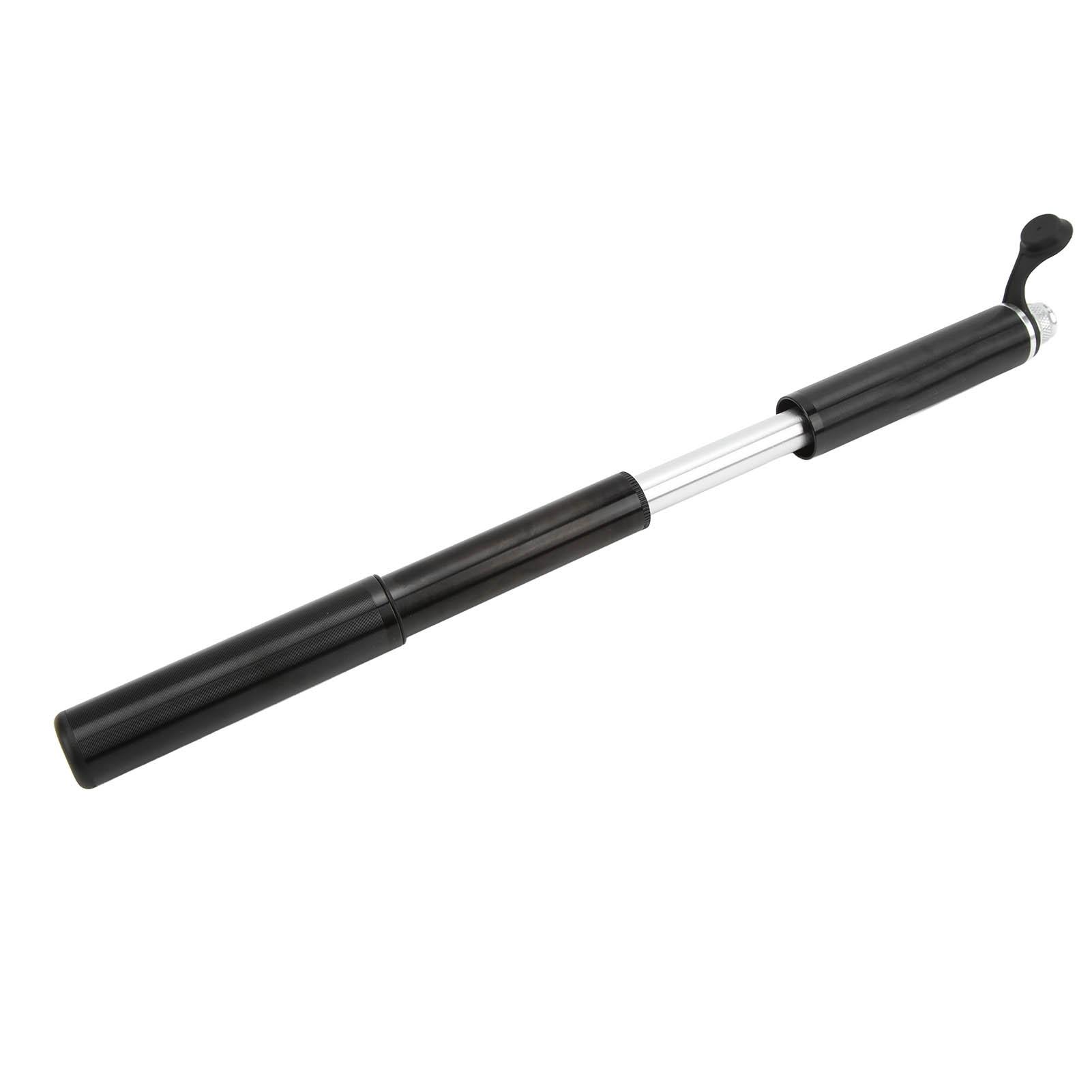 Portable Bike Pump 160PSI High Pressure Telescopic Tire Pump Fits and Valve