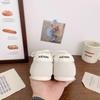 Ugly Cute German Training Board Shoes Women's Puffs 2025 Autumn New Chic Niche Korean Version Breathable Sports Lightweight Little White Shoes