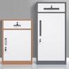 Office Under-Desk Metal File Cabinet with Lock
