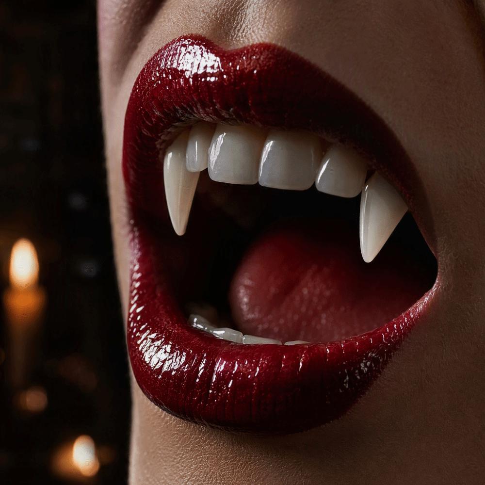 1/4Pair Resin Halloween Fangs Realistic Teeth Cosplay Fake Teeth Cosplay Fangs False Teeth Party