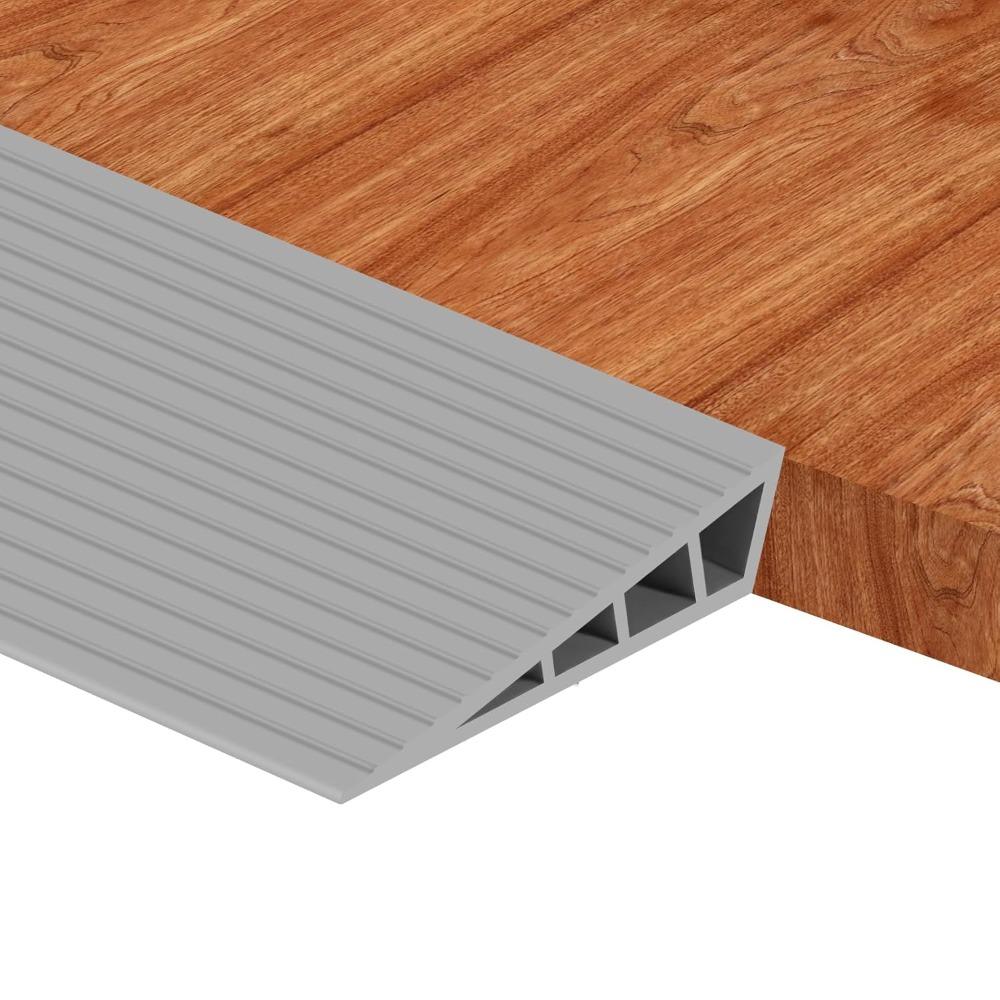 Carpet To Tile Rise Threshold Ramps 60cm Soft Wheelchairs Ramps Cuttable Waterproof Floor Transition Strip Wood/Tile Floor
