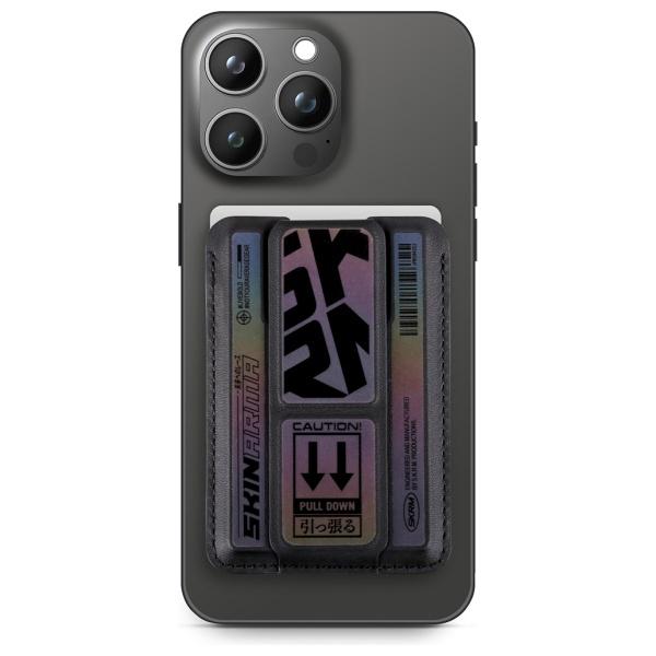 Etui do iPhone Skinarma MagSafe Hologram Czarne
