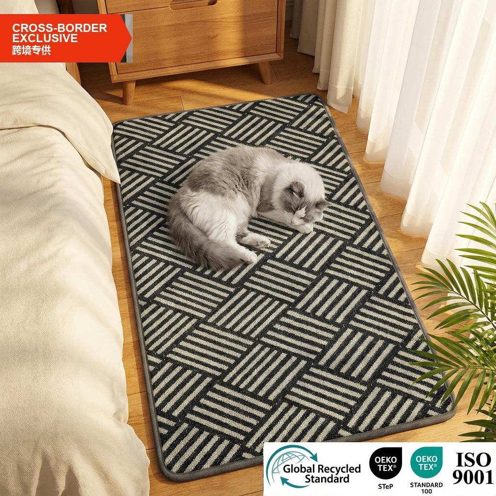 Pet Minimalist Style Small Fresh Entrance Entrance Bathroom Kitchen Floor Mat Floor Mat Non-slip Machine Washable Carpet 2026