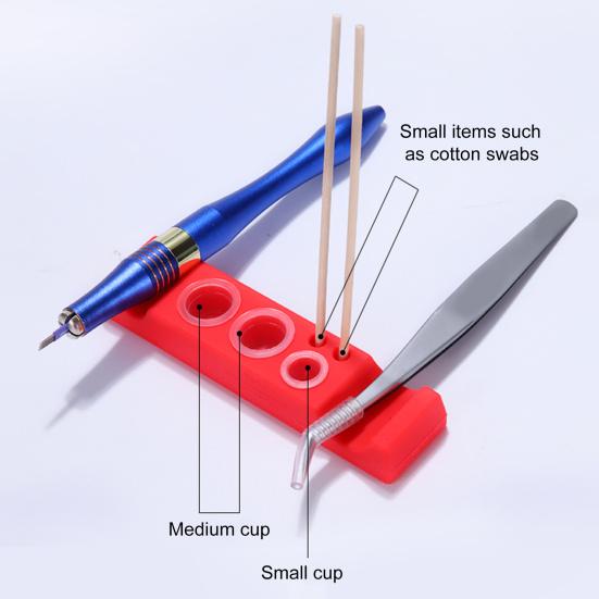 

Чашки для татуировок многофункциональные безвкусные маленькие простые в использовании безопасные косметические инструменты портативная татуировочная машинка для перманентного макияжа держатель пигментных чернил для личного использования L жёлтый