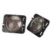 1/2Pair Car Front Bumper LED Fog Light Grille Light Turn Signal Side Marker Light Fender Lamp Kit for Jeep Wrangler JK