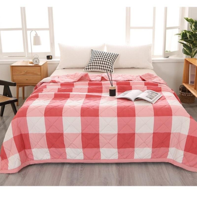 Spring Summer Quilt Queen Mechanical Wash Comfortable Comforter Single Double Blanket Quilts for Children Adults