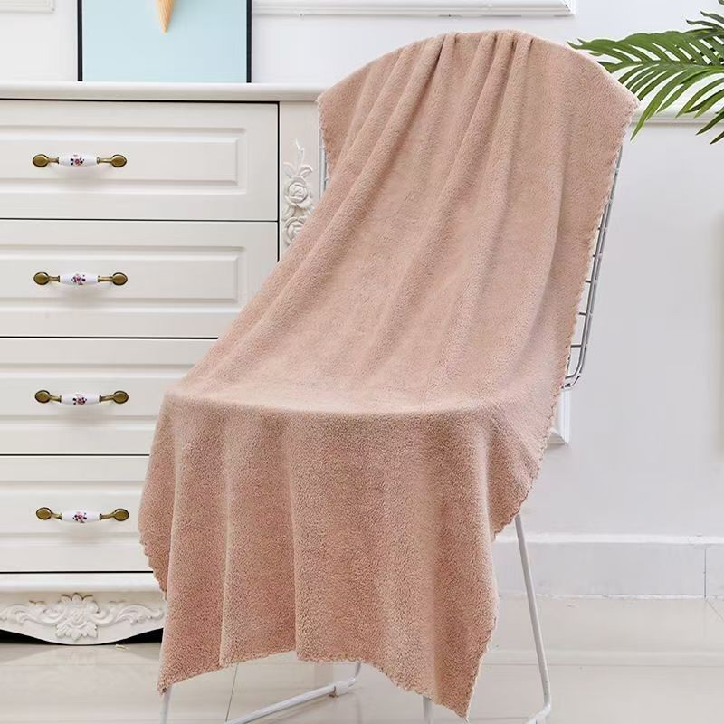 Bath Towel Home Couple's Set Super Absorbent Quick Drying Men's and Women's Adult Swimming Bath Towel