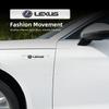 3D kovové odznaky nálepky na auto pro Lexus RX330 IS250 Ct200h ES300h NX Autodoplňky pro styling Blatník Okno Kufr