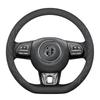 Anti-Slip Suede Steering Wheel Cover for MG6, MG5, ZS Ruiteng, and MG6 Navigator