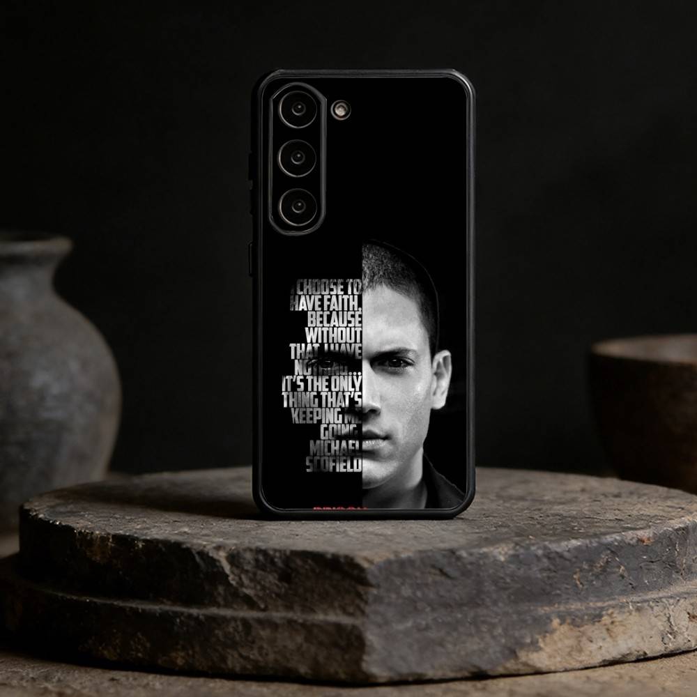 P-Prison Break Phone Case For Samsung Galaxy A20,21s,22,31,32,52,53,72,73,80,91 Soft Black Shell