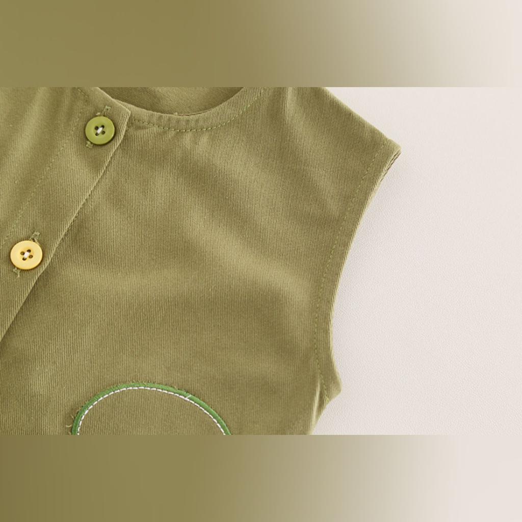 Uformelt langermet sett for barn, komfortable hverdagsantrekk