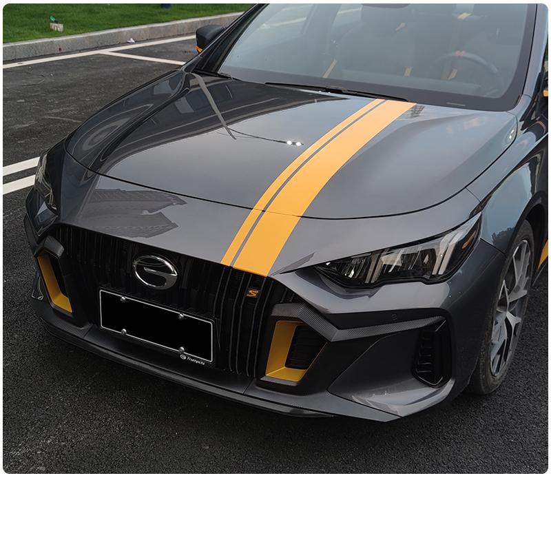 For Trumpchi GAC Empow R 2022-2024 Car Body Grille Decal Modification Personalized Hood Decoration Sticker Auto Accessories