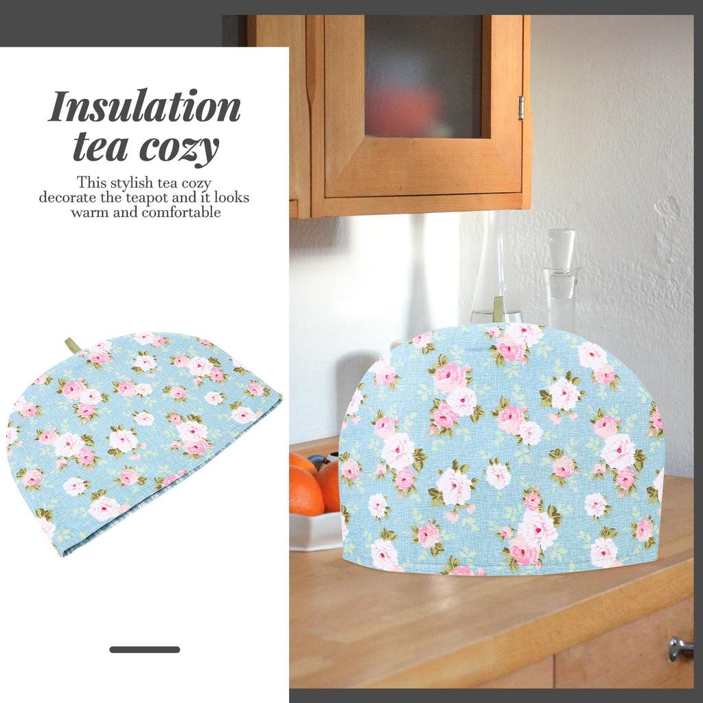 Teapot Insulation Cover Printing Household Bathroom Decorations Warmer Plunger