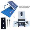 4/2PCS Solar Panel Mounting Bracket Adjustable Angle Flat Roof Mount Holder Aluminum Solar Panel Bracket Solar Panel Accessories