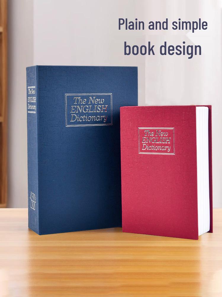 Creative Simulated Book Hidden Cash Savings Jar for Home or Study Room