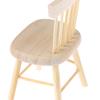 1/12 Dollhouse Miniature Furniture Wooden Chair High Chair Dollhouse Accessories
