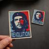 Che Guevara Cuban Revolutionary Leader Weaving Mark Velcro Personality Morale Badge Armband REVOLUTION Pack Badge