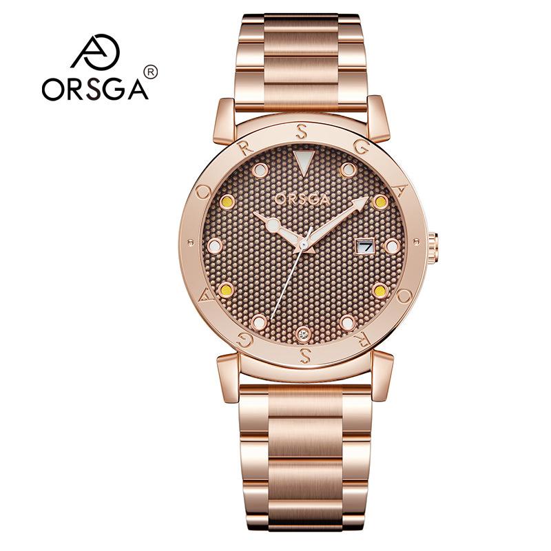 Oushijia Women's Luminous Waterproof Quartz Steel Watch