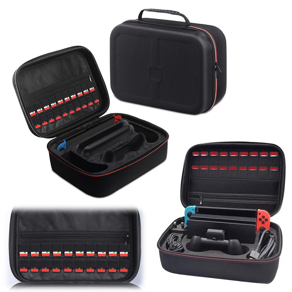 Pour NS2 Étui de Transport Portable Poignée & Bandoulière Grand Sac de Rangement pour Console Étanche Boîte à Coque Dure Sac à Main de Rangement Extérieur