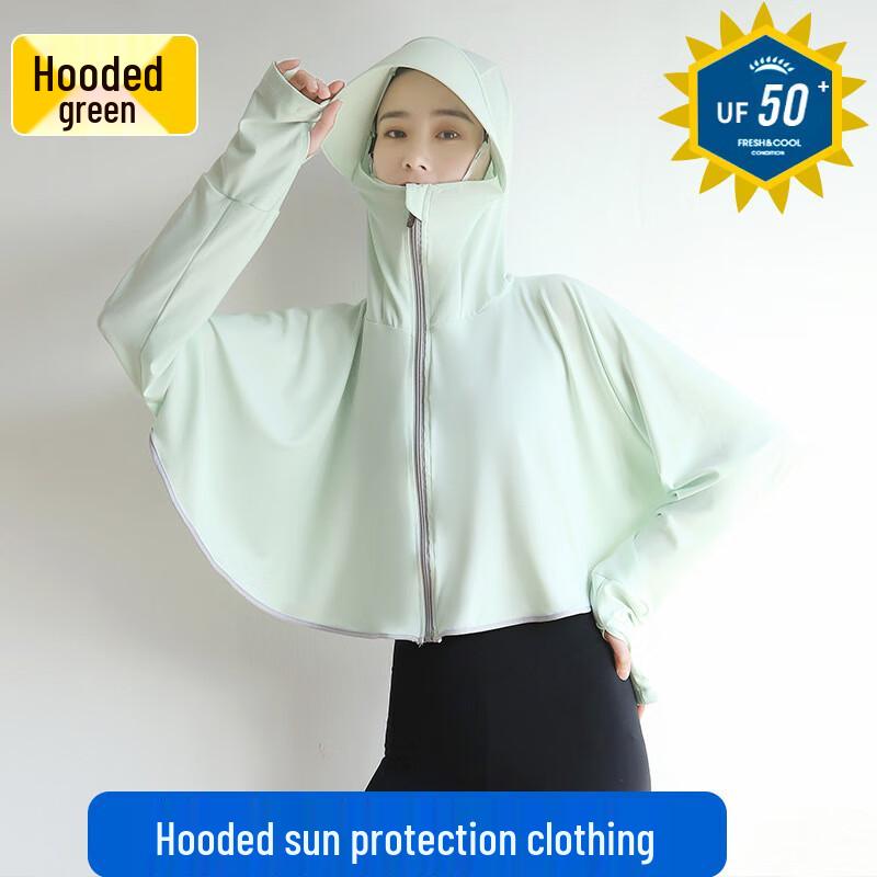 Women s UV Protection Cycling Sun Hoodie One Size