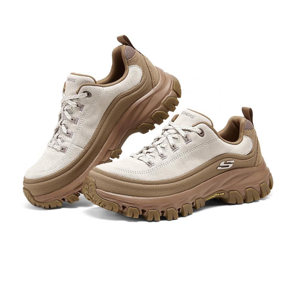 Skechers Edgemont Comfortable Breathable Low-Top Outdoor Functional Shoes Women Shoes Brown 180142-TAN