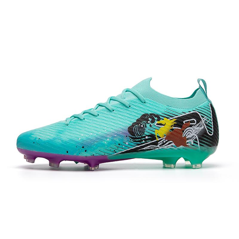 High Top Football Boots Men Soccer Shoes Professional Football Field Cleats Teenager's Athletic Sneakers Football Training