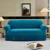 Knitted Sofa Cover All-Inclusive Thickened Non-Slip Skirt Sofa Cover Cushion Cover Four-Season Elastic Dust Cover
