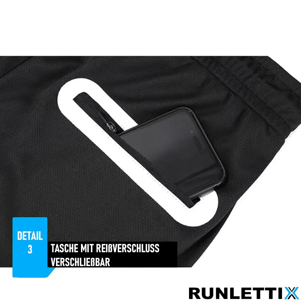 RUNLETTIX Sports Pants Running Pants Running Shorts Training Shorts Men with Pocket