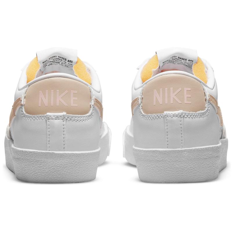Nike Blazer Low 77 White Pale Coral Women's Sneakers Skateboard Shoes DC4769-106