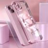 Прозрачная стеклянная линза Покрытие Магнитный чехол для Для Iphone 16E 16 1 14 Plus X XR XS 11 12 13 16 Pro Max Мягкий ТПУ Чехол