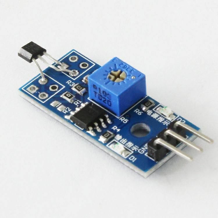 Motor Speed Measurement Hall Switch Sensor Module Smart Car Accessory Arduino