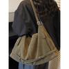 Frühling neue Retro-Damenhandtaschen weiches Wildleder große Tragetaschen trendige einfache Umhängetaschen