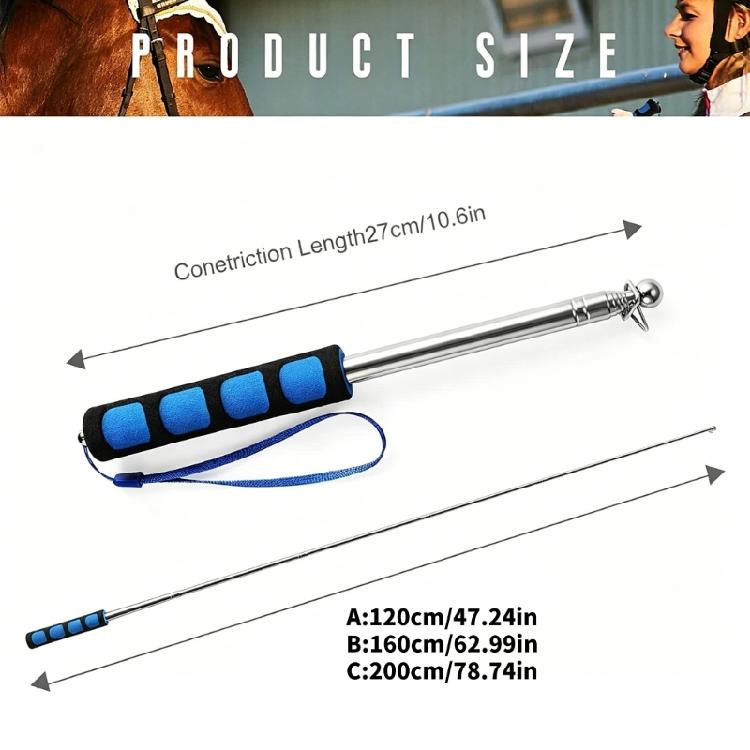 Portable Equestrian Training Flag Horse Training Flags With Telescopic Flagpole Portable Horseback Riding Gear