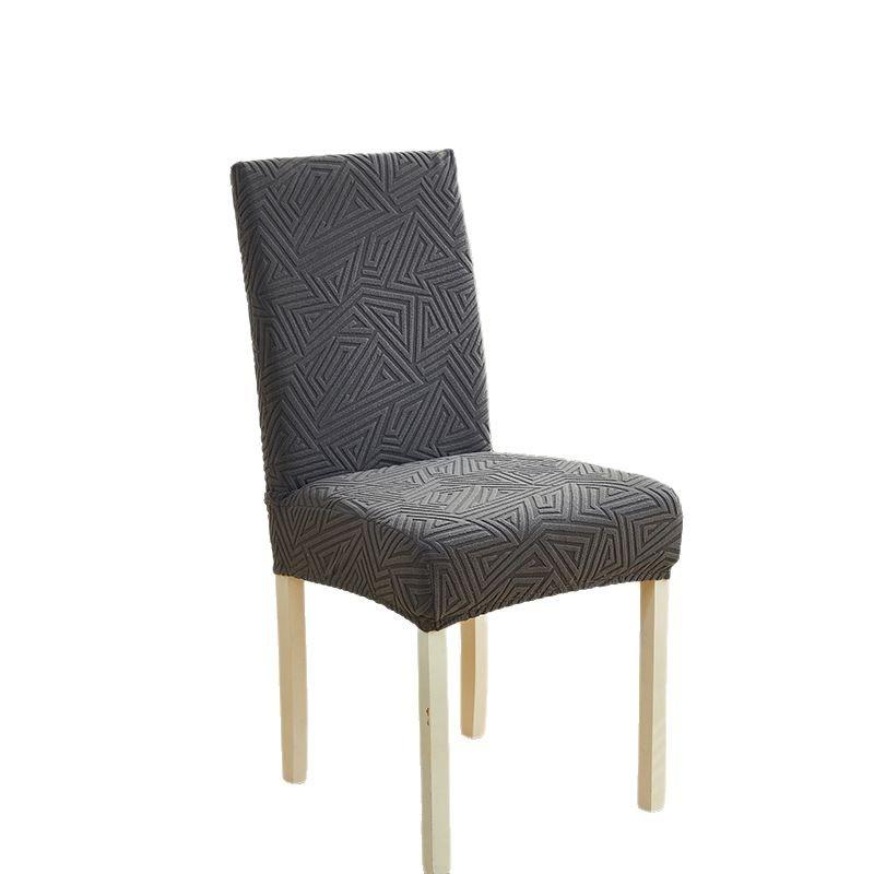 Thickened Skirt-Free Chair Cover All-Inclusive Elastic Backrest Seat Integrated Dining Chair Protective Cover Household