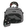 Plaid Ita Mochila Original Preppy Style Transparent Mochilas Large Capacity Backpack Versatile School Bag Letter Bags for Woman