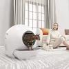 Hassle-Free Cat Litter Box, Automatic Scooping, Odor Isolation, Perfect for Busy Pet Owners