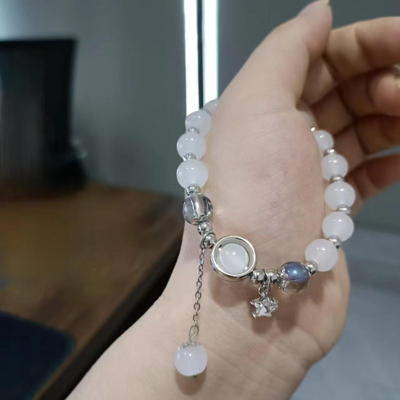 Butterfly bracelet niche design bracelet girlfriend versatile temperament gift women s bracelet aquamarine bracelet