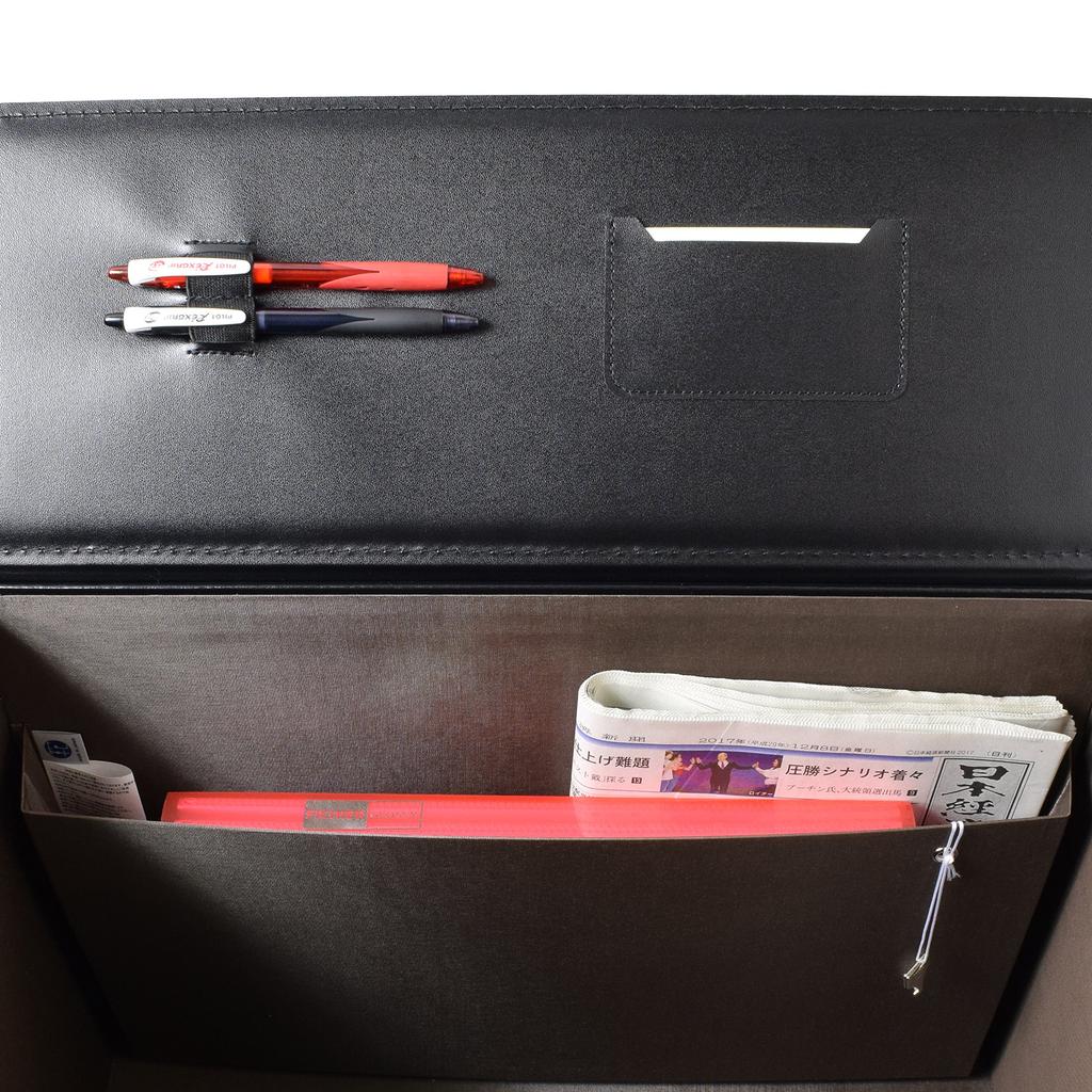 SiNCERO Pilotenkoffer, Flight Case, Aktentasche, Business-Tasche, Herren-Aktentasche, Hergestellt in Japan, Von oben zu öffnen (A3-Größe, Schlank, 10 cm Tiefe (wr-1178))