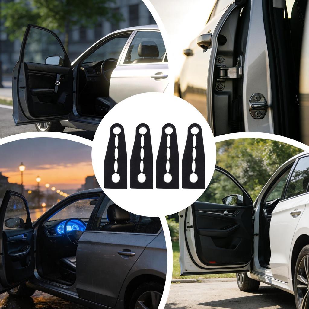 Car Door Shock Absorber 4 Pieces Car Bumper Cushions Automotive Door Damping Pads for Interior Truck Sedan SUV RV Vehicle