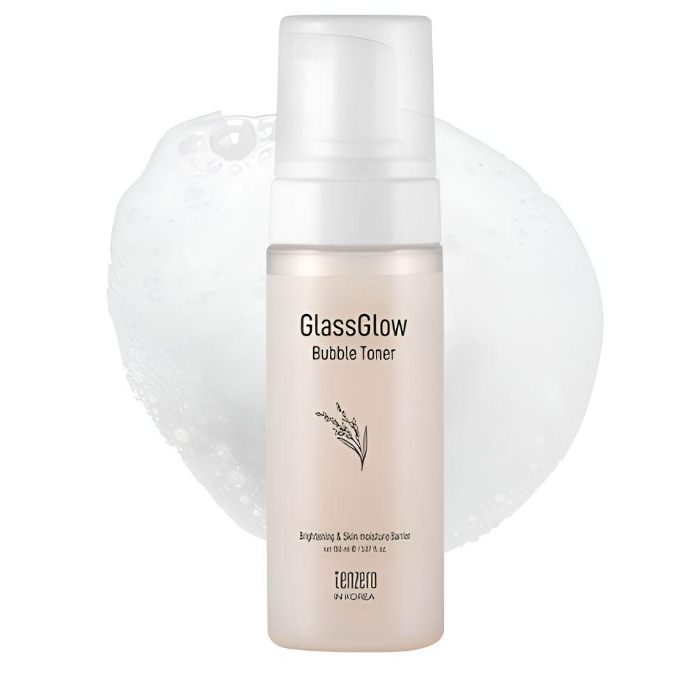 TENZERO Glass Glow Bubble Toner Hydrating Brightening Korean Facial Toner 150ml