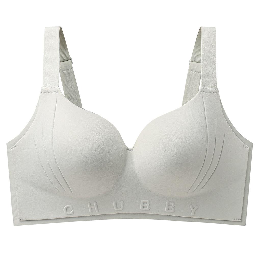 Full Cup Plus Size Bra for Women No Steel Rims Smooth Surface Bra for Women No Scars Gathered Bra Push Up Bra